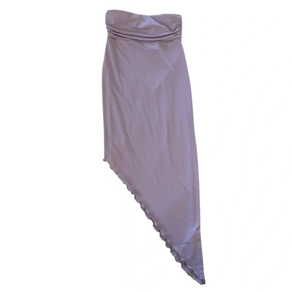 NWT Urban Outfitters Lavender Asymmetrical Hem Dress - Picture 3 of 4